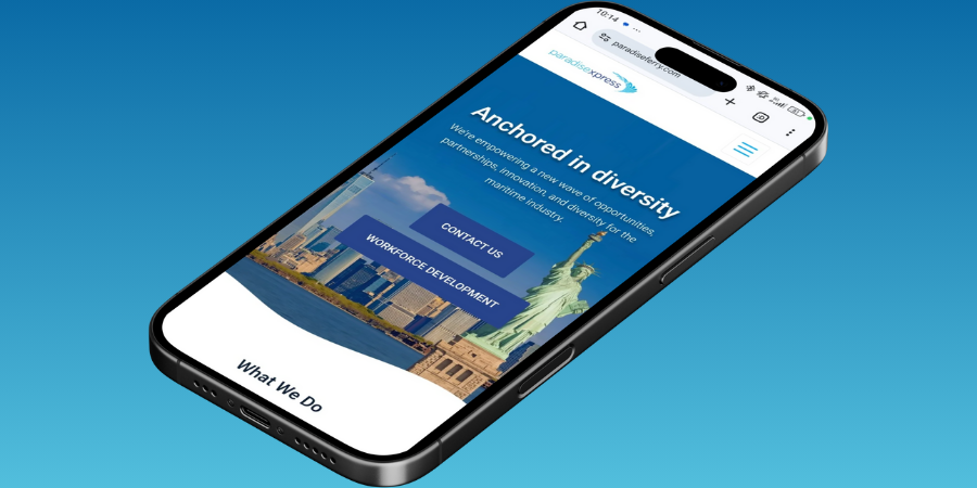 Sitio web de Paradise Ferry Express